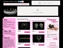 Tablet Screenshot of foreverfeminine.com